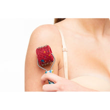 Load image into Gallery viewer, Acupressure Facial Roller with Metal Needles for Pain Relief and Anti-aging