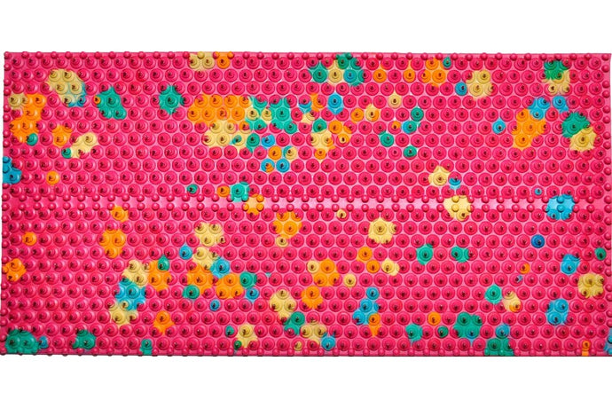 Acupressure Small Mat with Metal Needles for Pain Relief